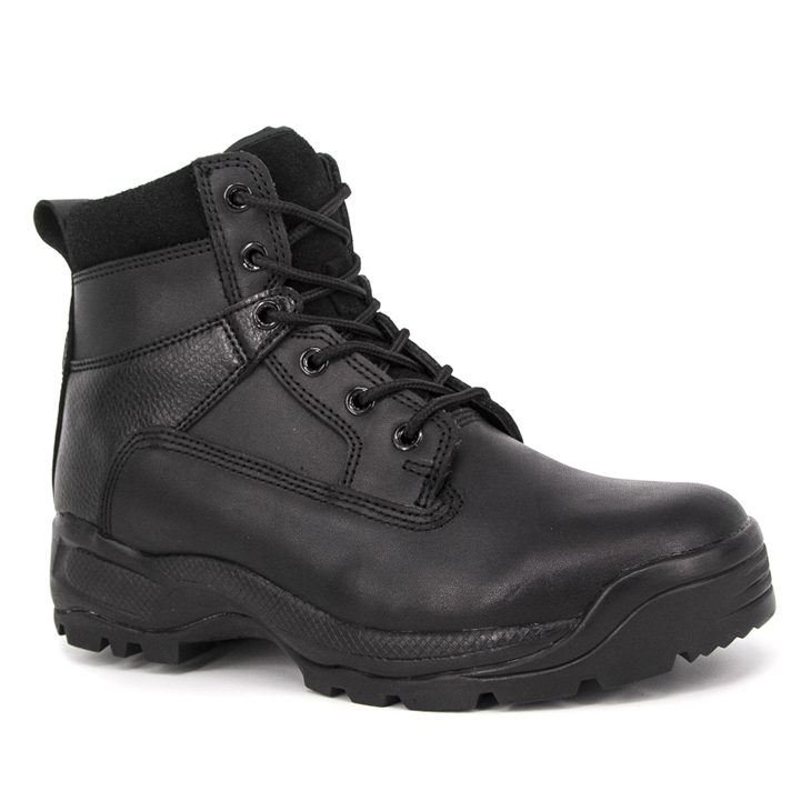 6110-7 milforce leather boots 6110-7 ሚሊፎርድ የቆዳ ቦት ጫማዎች