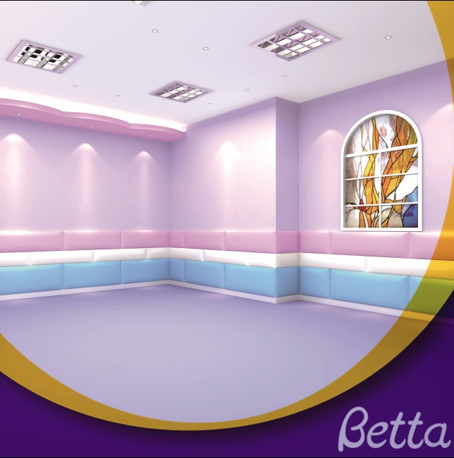Bettaplay wall Coussin moelleux pour la maternelle