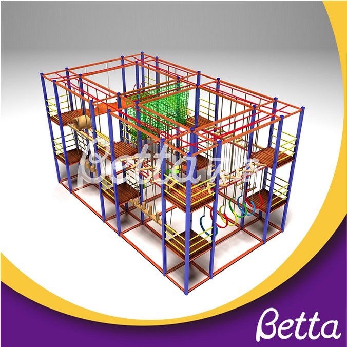 Bettaplay Equipo de recorrido de cuerdas para escalar de varios colores.jpg