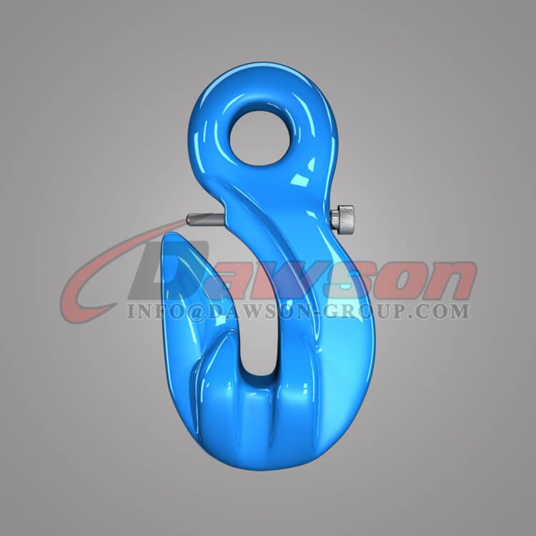 Grade 100 Special Eye Grab Hook with Safety Pin, G100 Eye Grab Hook for Chains - Dawson Group Ltd. - China Manufacturer, Supplier, Factory