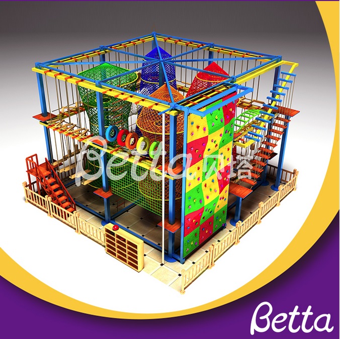 Bettaplay Professional جعل رياض الأطفال تستخدم مسار الحبل الملون Adventure.jpg