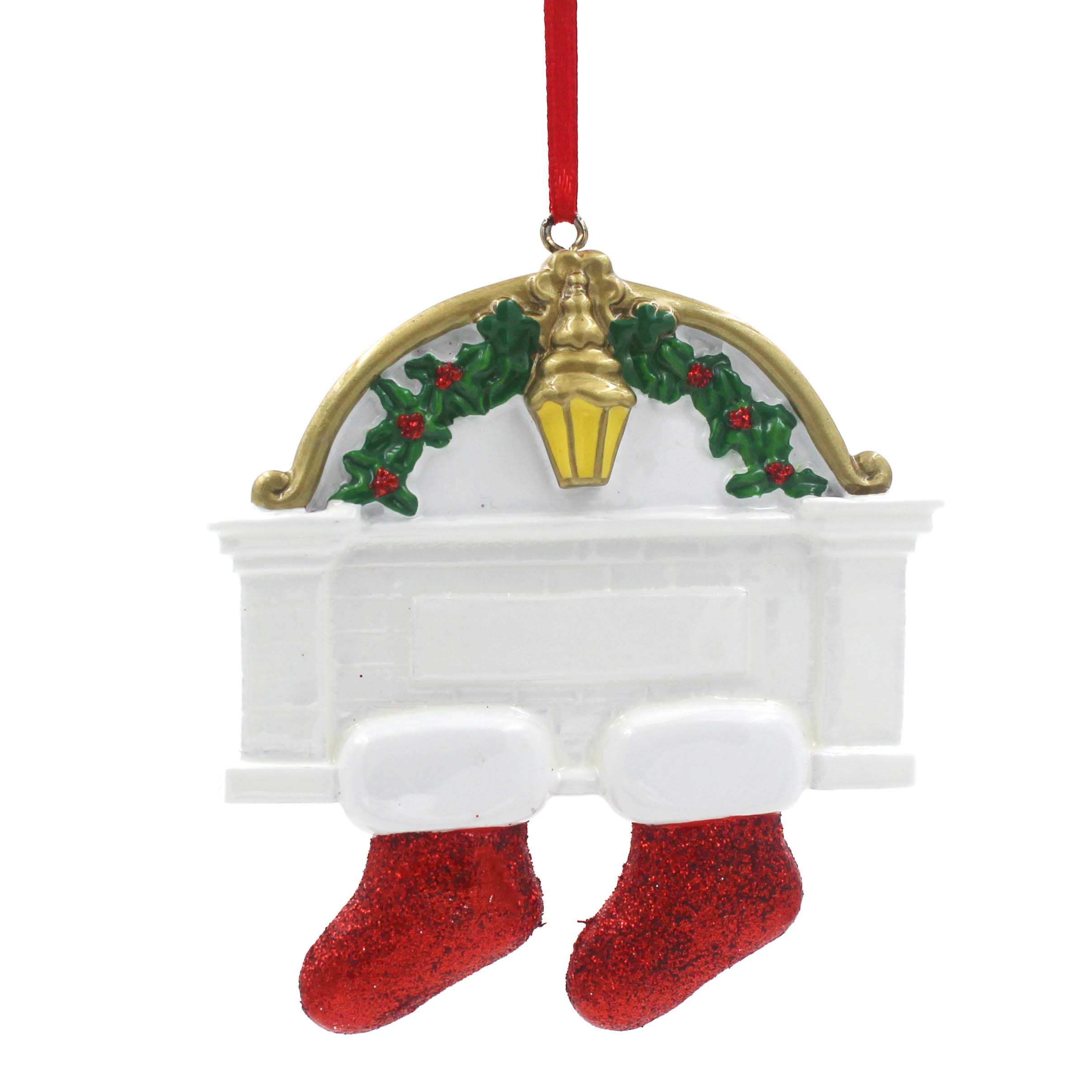 stocking family of 6 personalized christmas ornament