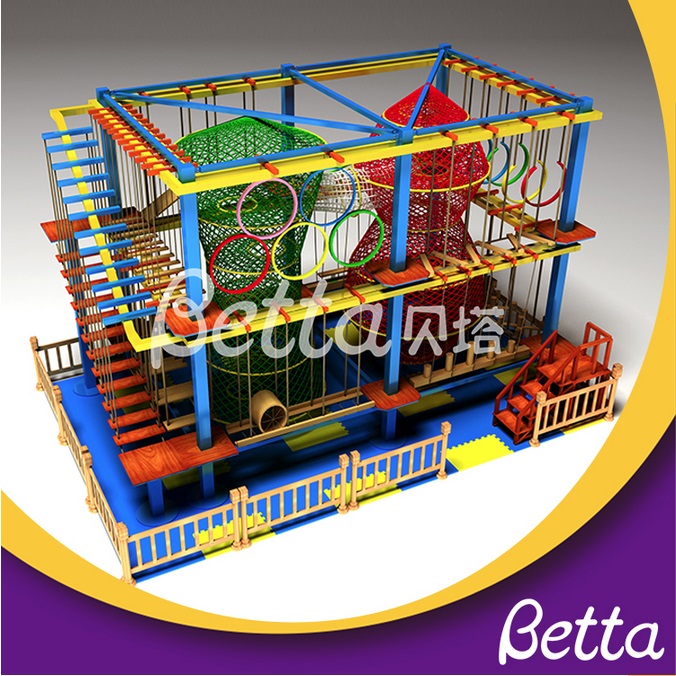Bettaplay معدات الملاهي للأطفال واللياقة البدنية وتسلق حبل Course.jpg