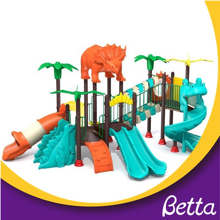 Jurassic outdoor playground 1 Parque infantil al aire libre jurásico 1