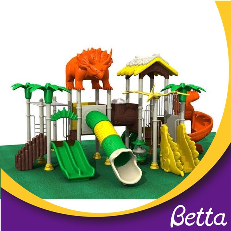 Jurassic outdoor playground 2 Parque infantil jurásico al aire libre 2