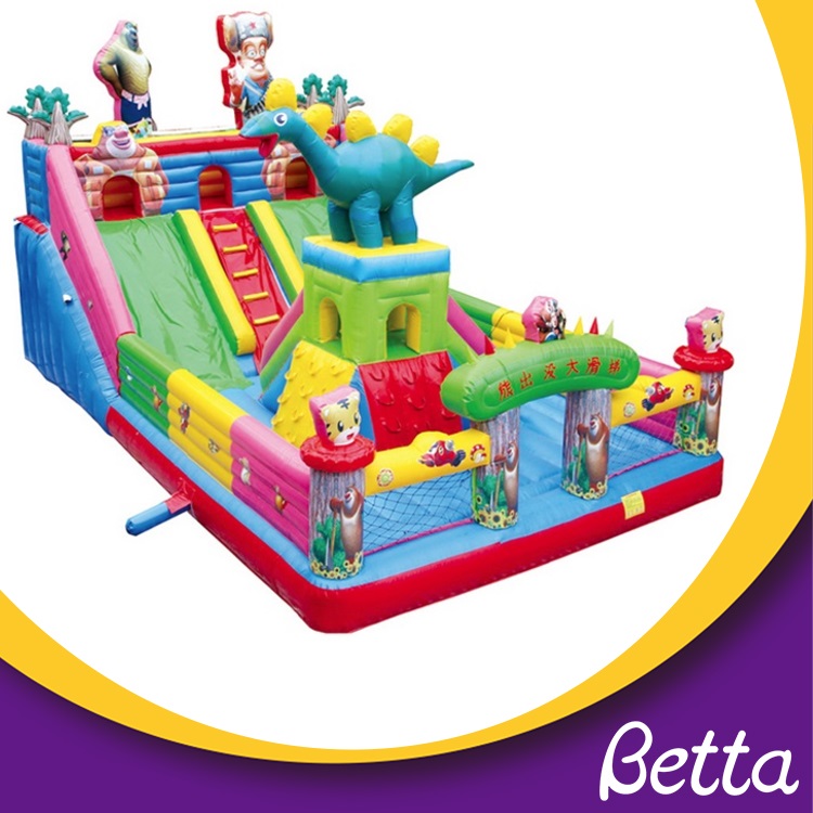 Bettaplay Commercial Children Funny Park inflatable trampoline.jpg Bettaplay التجارية للأطفال مضحك بارك نفخ الترامبولين.jpg