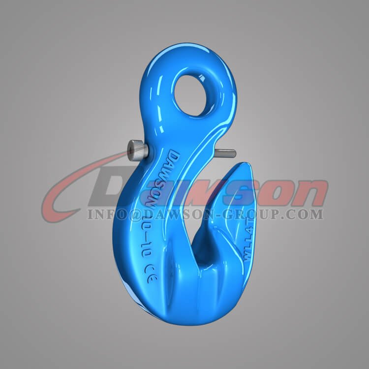 Grade 100 Special Eye Grab Hook with Safety Pin, G100 Forged Steel Eye Grab Hook for Chain Slings - Dawson Group Ltd. - China Manufacturer, Supplier, Factory