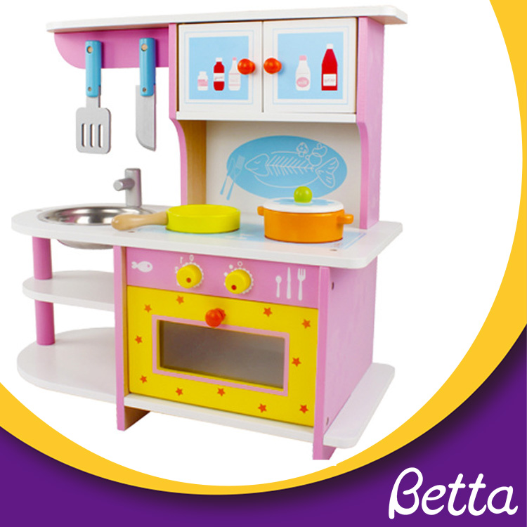 Bettaplay Early Educational Pretend Role Play Toy Simulation Kitchen Playset For Kids.jpg مجموعة لعب الأدوار التعليمية المبكرة من بيتابلاي، لعبة محاكاة المطبخ للأطفال.jpg