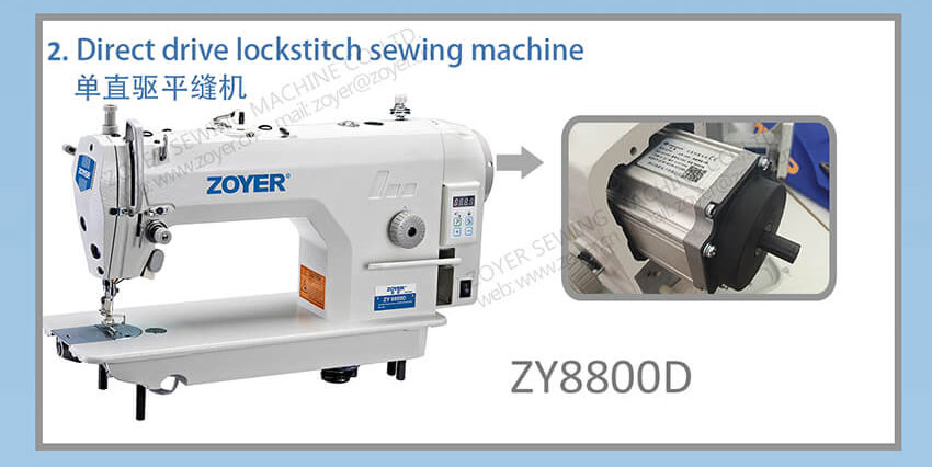 02 zoyer lockstitch direct driver 佐屹常规平缝机8800D 02 zoyer lockstitch direct driver 佐屹常规平缝机8800D