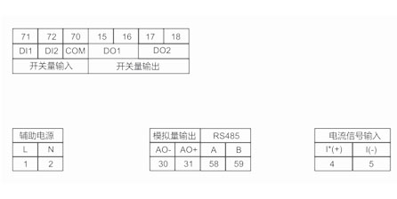 单相电流表端子排列图