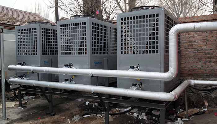 SPRSUN Air Source Heat Pump Water Heater Project SPRSUN Hava Kaynaklı Isı Pompalı Su Isıtıcı Projesi