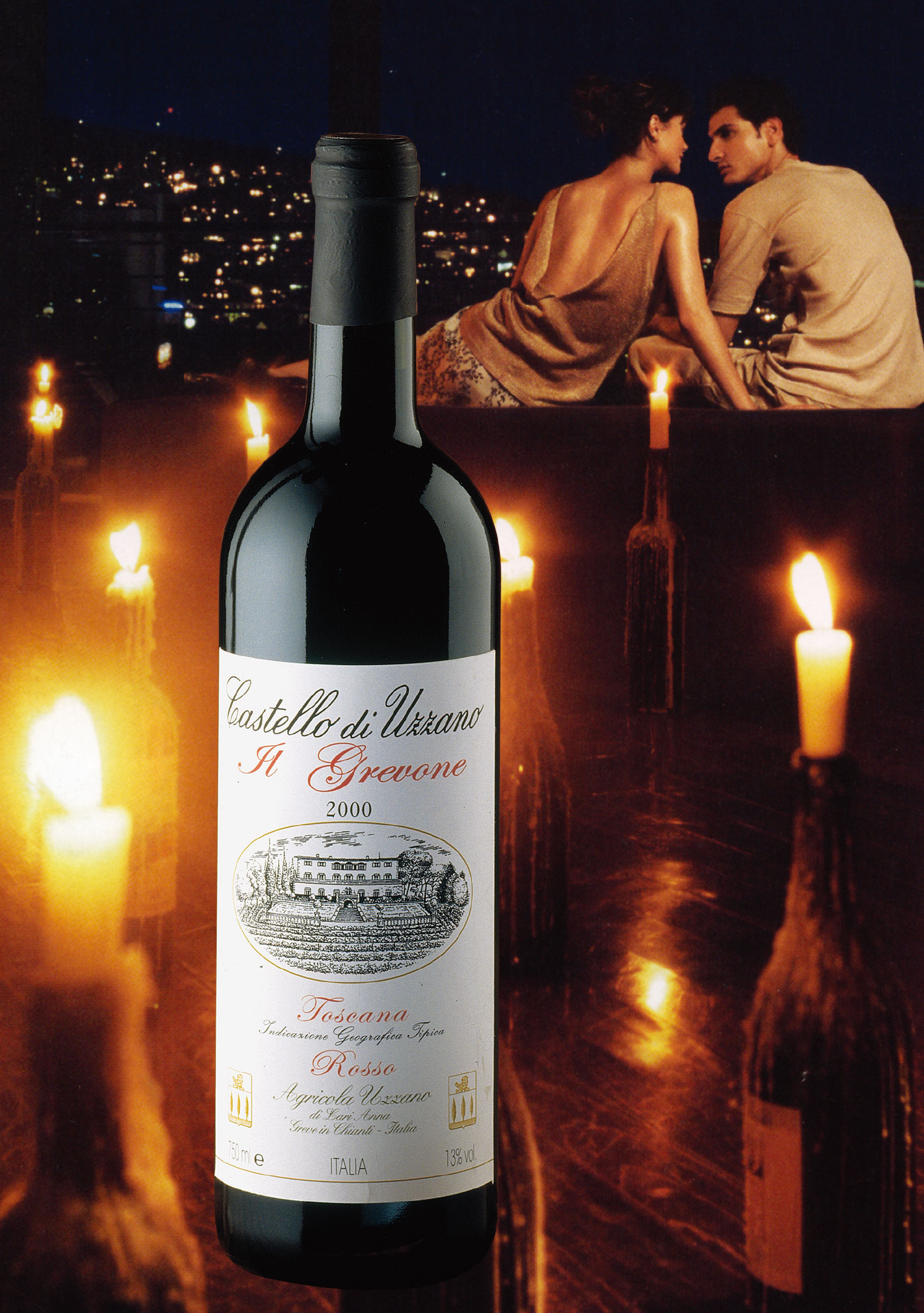 toscana rosso superiore il grerone castello di uzzano 特酿超级