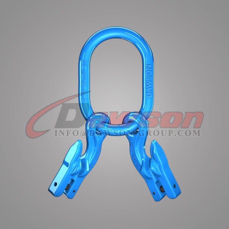 Grade 100 Master Link for Chain Slings + Grade 100 Eye Grab Hook with Clevis Attachment × 2 - Dawson Group Ltd. - China Manufacturer, Supplier