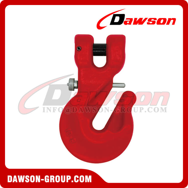DS712 G80 Special Type Clevis Hook with Safety Pin for Adjust Chain Length - Dawson Group Ltd. - China Manufacturer, Supplier