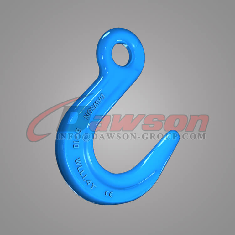 G100 Forged Eye Foundry Hook, Grade 100 Alloy Steel Large Opening Hook - Dawson Group Ltd. - China Supplier
