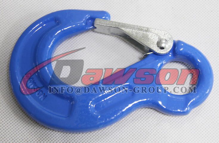 Grade 100 Eye Sling Hook with Latch for Chain Slings - Dawson Group Ltd. - China Factory