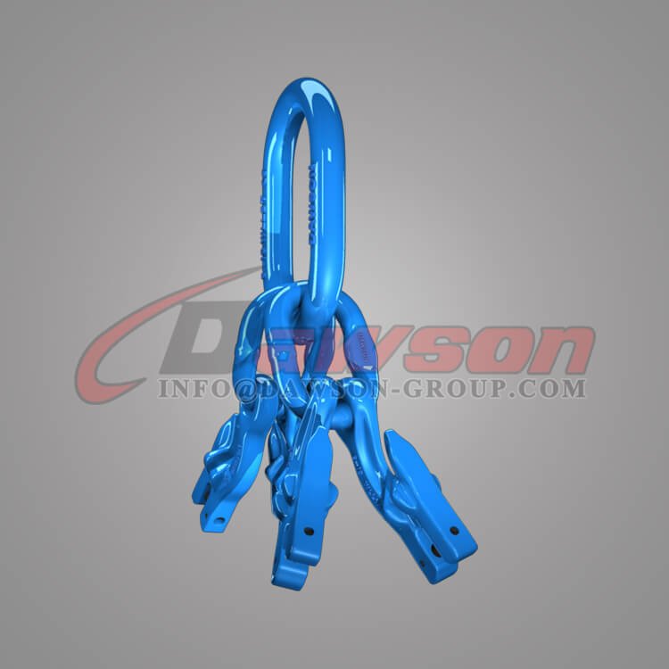 Grade 100 Master Link Assembly for Chain Slings + Grade 100 Eye Grab Hook with Clevis Attachment×4 Dawson Group Ltd. - China Manufacturer, Supplier