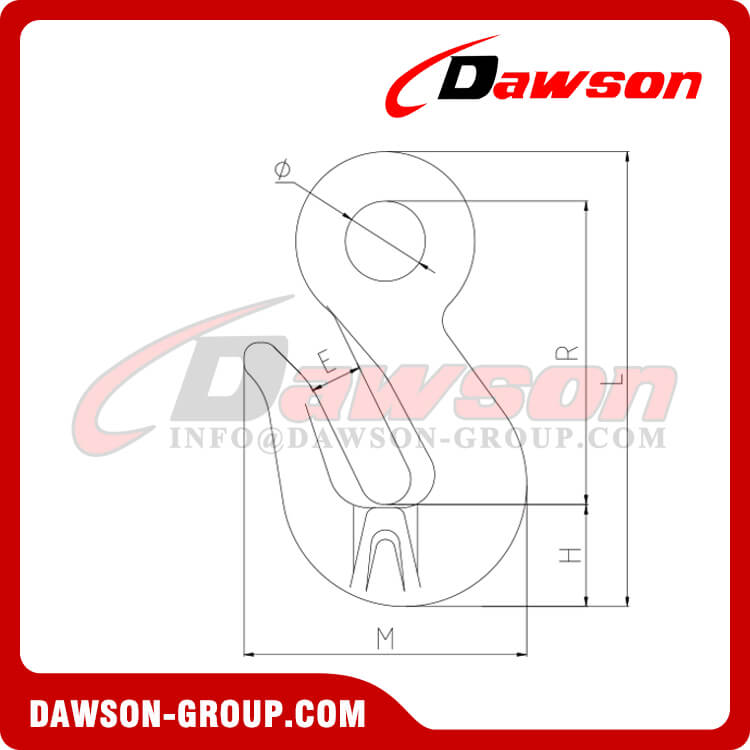 DS217 G80 Eye Type Belt Wing Hook - Dawson Group Ltd. - China Manufacturer, Supplier