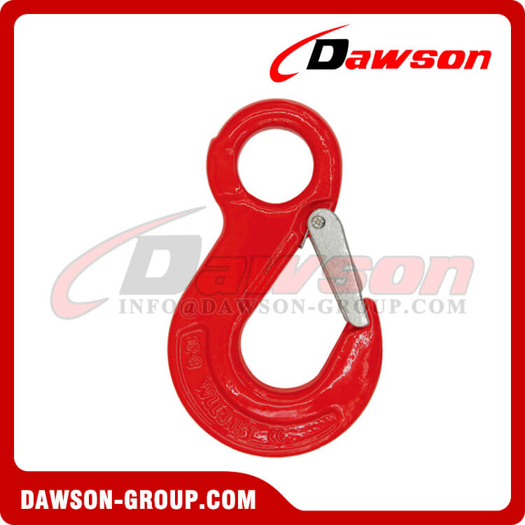 DS302 G80 Eye Sling Hook with Latch for Wire Rope Slings - Dawson Group Ltd. - China Manufacturer, Supplier