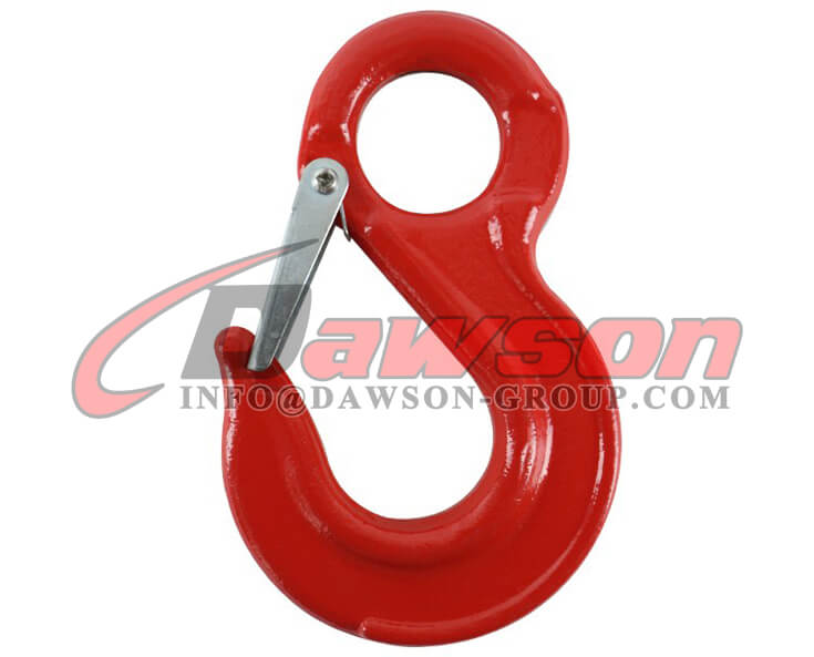 DS013 Grade 80 Alloy Steel Eye Sling Hook with Latch - Dawson Group Ltd. - China Supplier