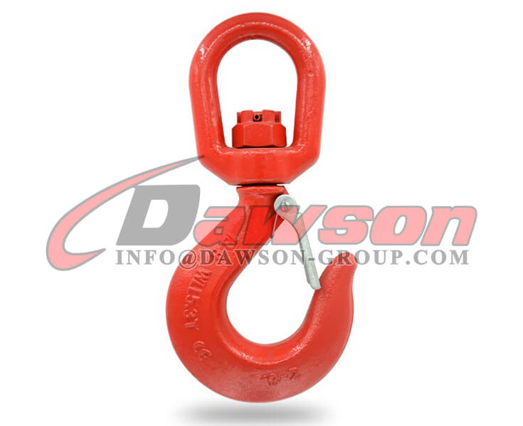 G80 Forged Alloy Steel Swivel Hook with Latch, Grade 80 Alloy Hook - Dawson Group Ltd. - China Supplier, Factory