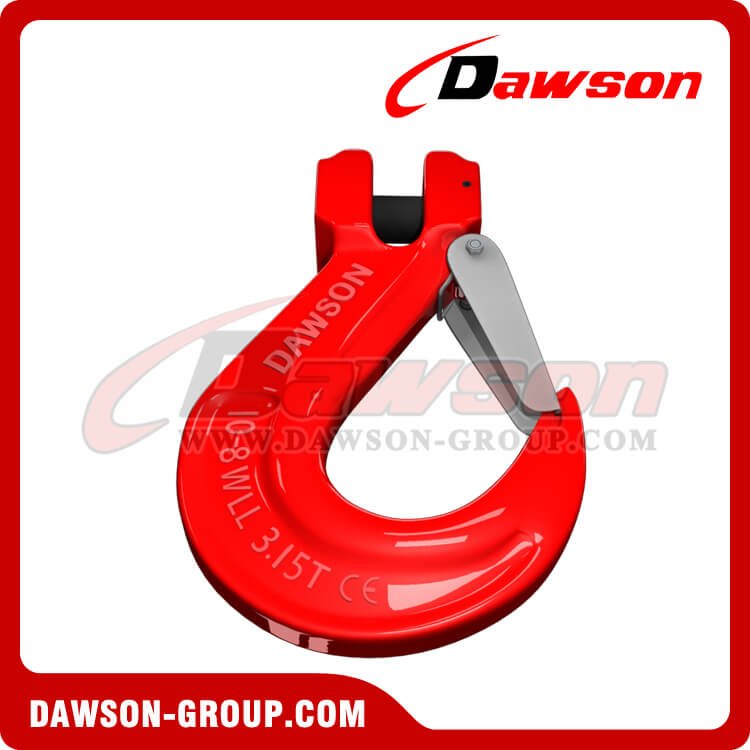 DS012 G80 Clevis Sling Hook with Cast Latch - Dawson Group Ltd. - China Manufacturer Supplier, Exporter