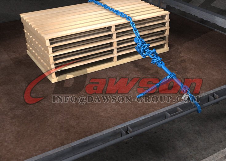Application of G100 Forged Steel Clevis Type Ratchet Load Binder for Lashing - Dawson Group Ltd. - China Supplier, Exporter