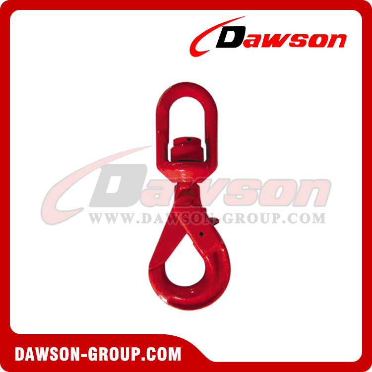 DS042 G80 SWIVEL SELFLOCK HOOK WITH BEARING - DAWSON GROUP LTD. - CHINA SUPPLIER