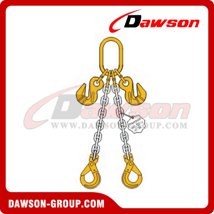 D-DS033-DS082-DS085 Double Leg Chain Sling for Lifting - Dawson Group Ltd. - China Manufacturer, Supplier, Factory