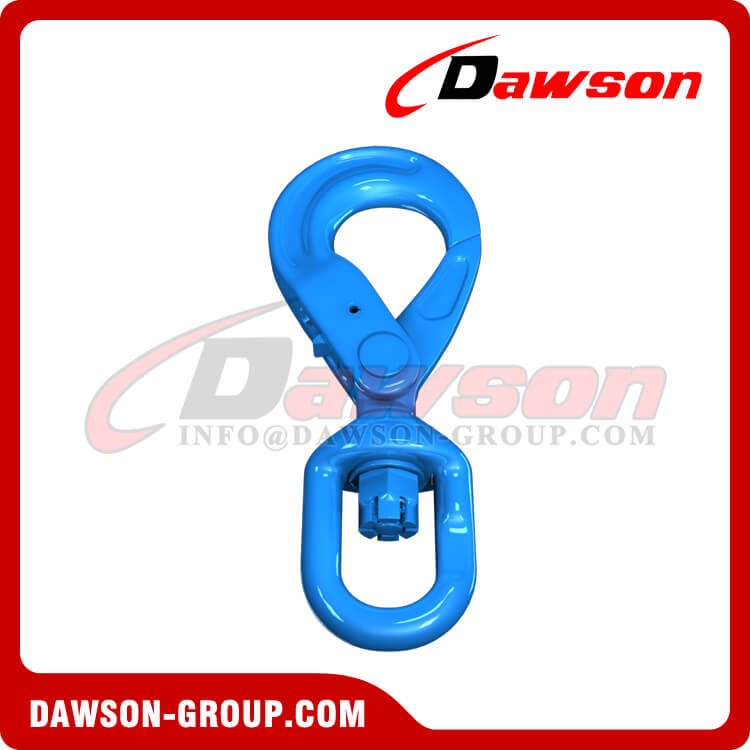 Grade 100 European Type Swivel Self-Locking Hook - Dawson Group Ltd. - China Supplier, Factory