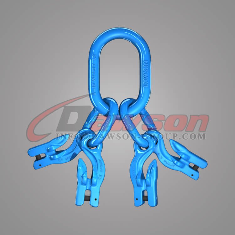 Grade 100 Master Link Assembly + Grade 100 Eye Grab Hook with Clevis Attachment×4 Dawson Group Ltd. - China Supplier, Factory