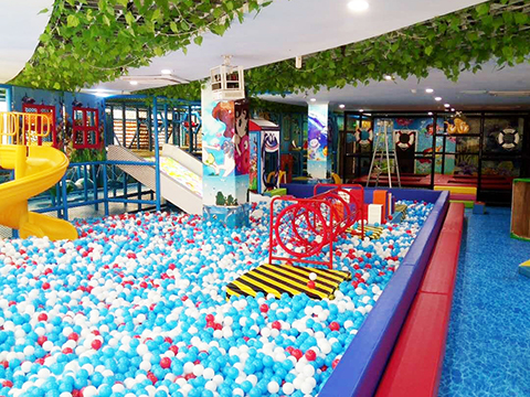 Customized Ocean Theme Kids Indoor Playground Equipment Xiujiang