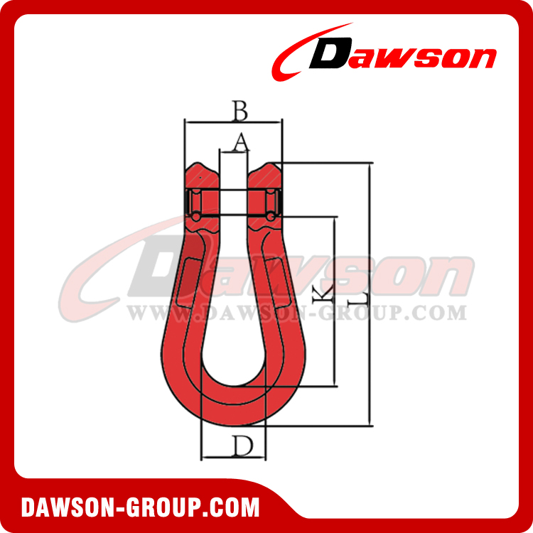 DS005 G80 LONG SHAPE OMEGA LINK - DAWSON GROUP LTD. - CHINA MANUFACTURER SUPPLIER
