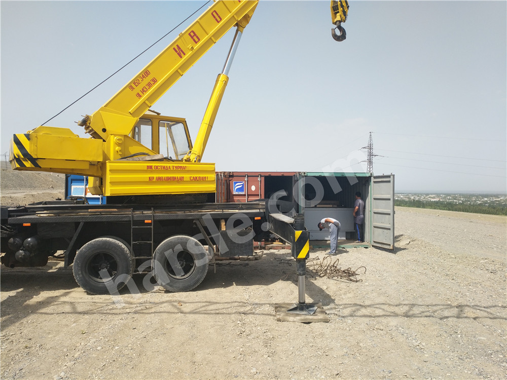 HARSLE Door embossing machine in Uzbekistan (8) HARSLE门压花机在乌兹别克斯坦(8)