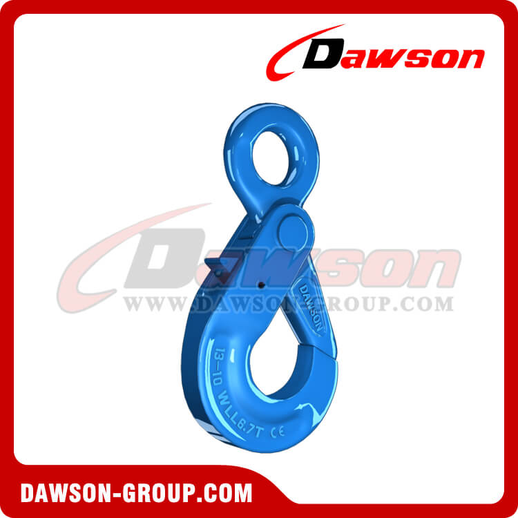 G100 European Type Eye Self-Locking Hook， Forged Steel Hook - China Manufacturer