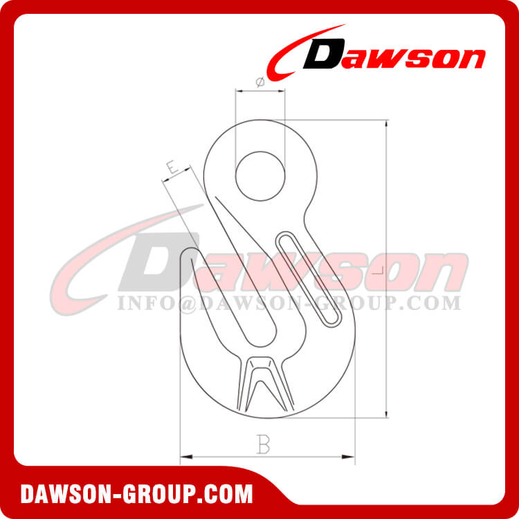 DS065 G80 Italian Type Eye Shortening Grab Hook - Dawson Group Ltd. - China Manufacturer, Supplier
