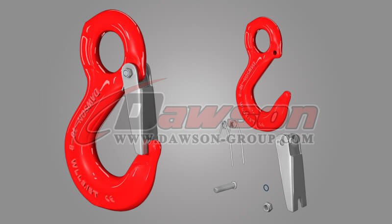 Grade 80 Eye Sling Hook with Cast Latch for Chain Slings - Dawson Group Ltd. - China Manufacturer