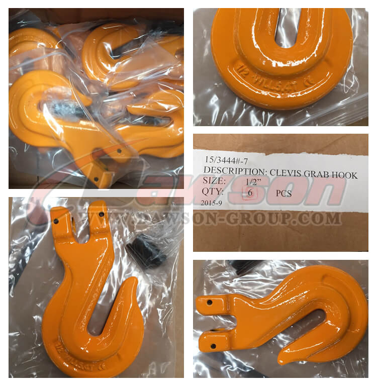 G80 Clevis Grab Hook - Dawson Group Ltd. - China Manufacturer, Supplier, Factory