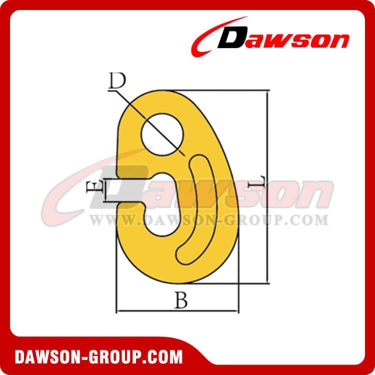 DS023 ALLOY FORGED G HOOK - DAWSON GROUP LTD. - CHINA MANUFACTURER SUPPLIER