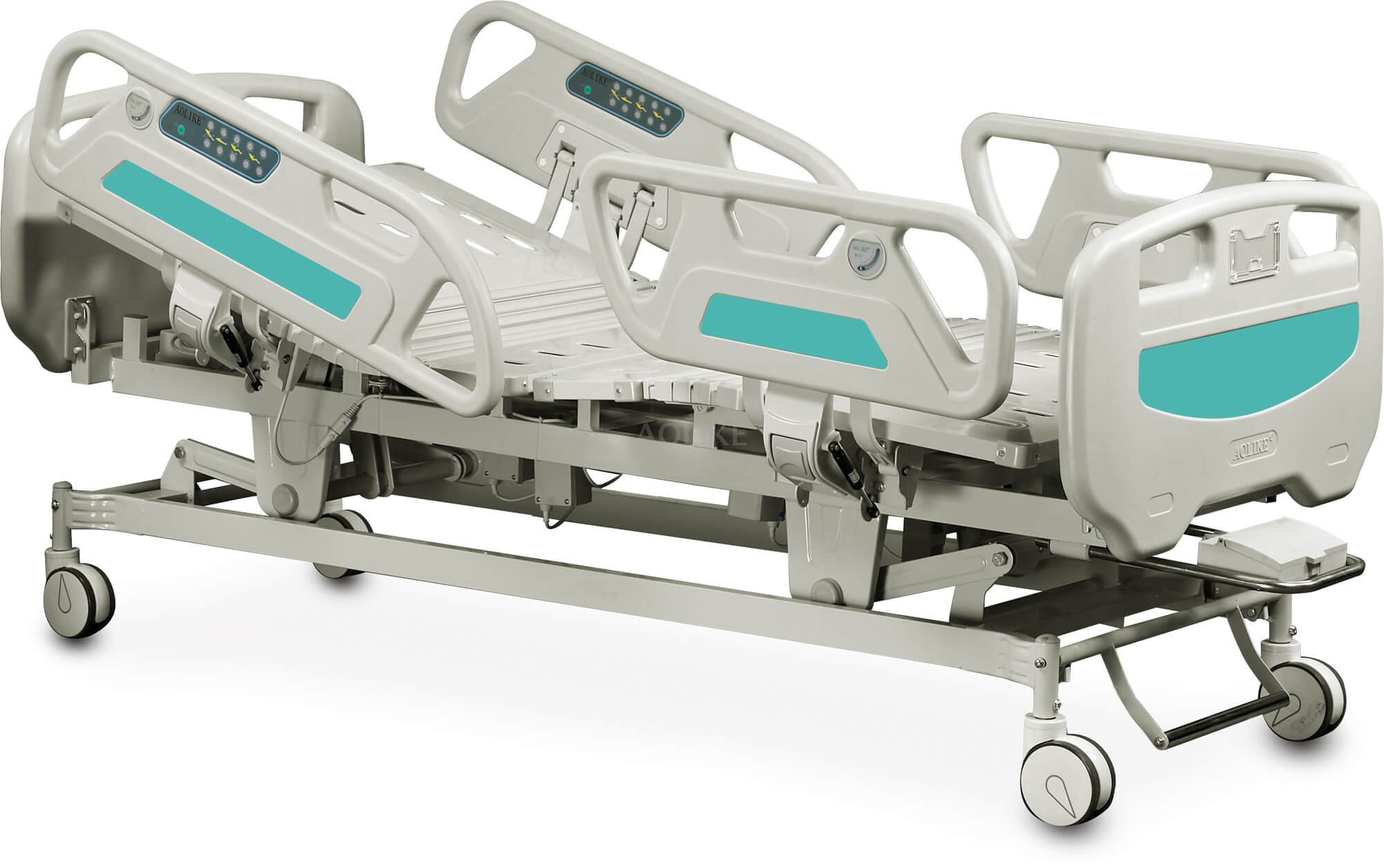 icu多功能电动护理病床alk06-b08p-d 供应 - 中山市奥力克医疗设备