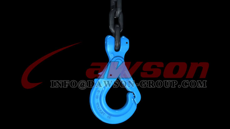 Application of G100 Special Clevis Self-locking Hook with Grip - China Factory