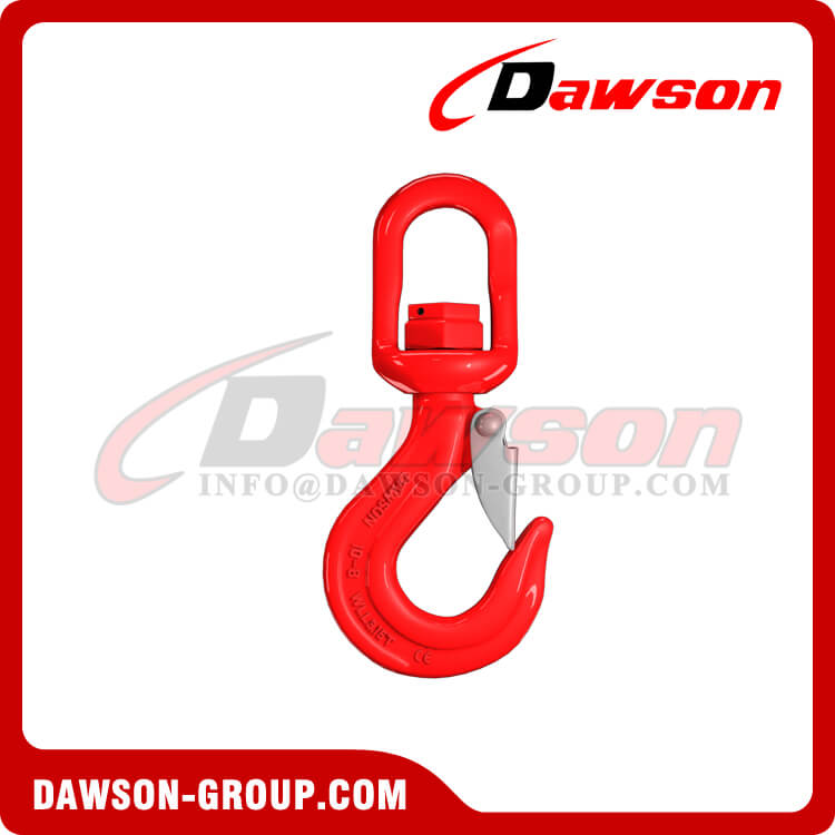 DS788 G80 Swivel Hook with Latch with Bearing - Dawson Group Ltd. - China Factory, Supplier