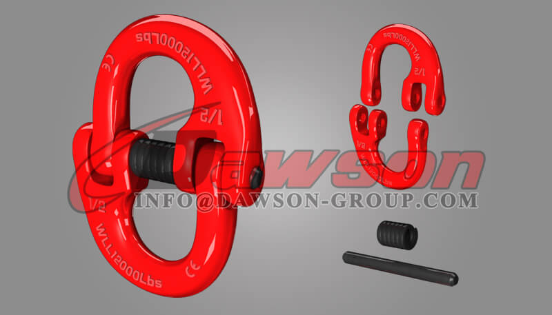 Grade 80 U.S. Type Forged Steel Connecting Link for Chain Slings - Dawson Group Ltd. - China Supplier