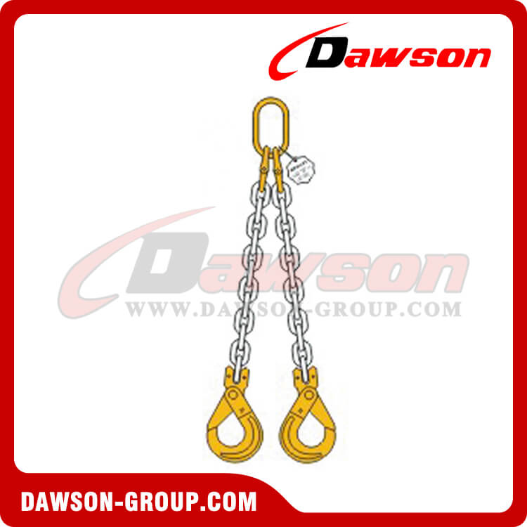D-DS033-DS082 Double Leg Chain Sling for Lifting - Dawson Group Ltd. - China Manufacturer, Supplier, Factory