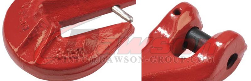 G80 Clevis Grab Hook with Safety Pin For Lifting - Dawson Group Ltd. - China Manufacturer, Supplier, Factory