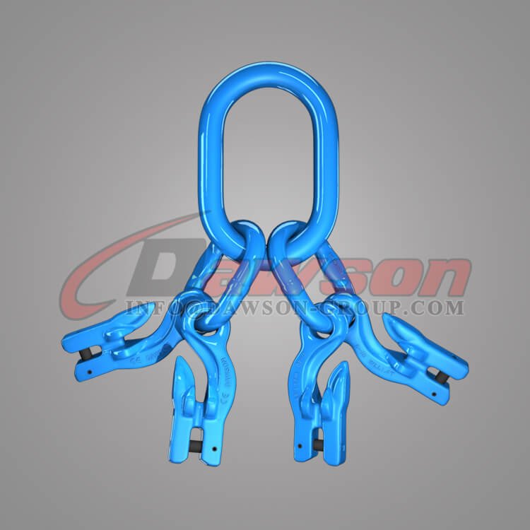Grade 100 Master Link Assembly + Grade 100 Eye Grab Hook with Clevis Attachment×4 Dawson Group Ltd. - China Manufacturer, Factory
