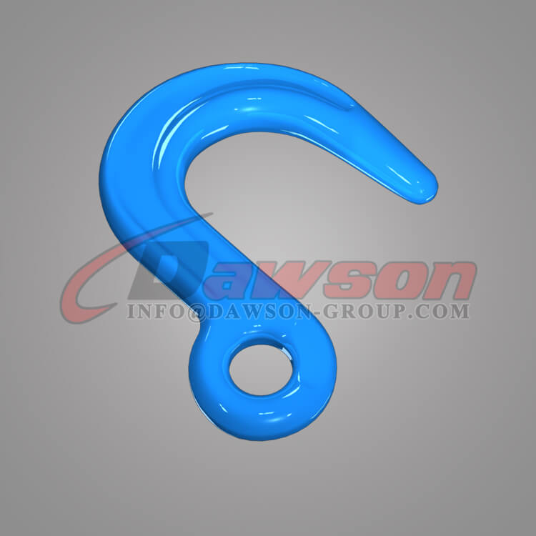 G100 Forged Eye Foundry Hook, Grade 100 Alloy Steel Large Opening Hook - Dawson Group Ltd. - China Exporter