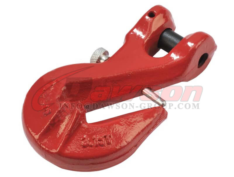 Grade 80 Clevis Grab Hook with Safety Pin For Lifting, G80 Clevis Angle Regulator Hook - Dawson Group Ltd. - China Manufacturer, Supplier, Factory