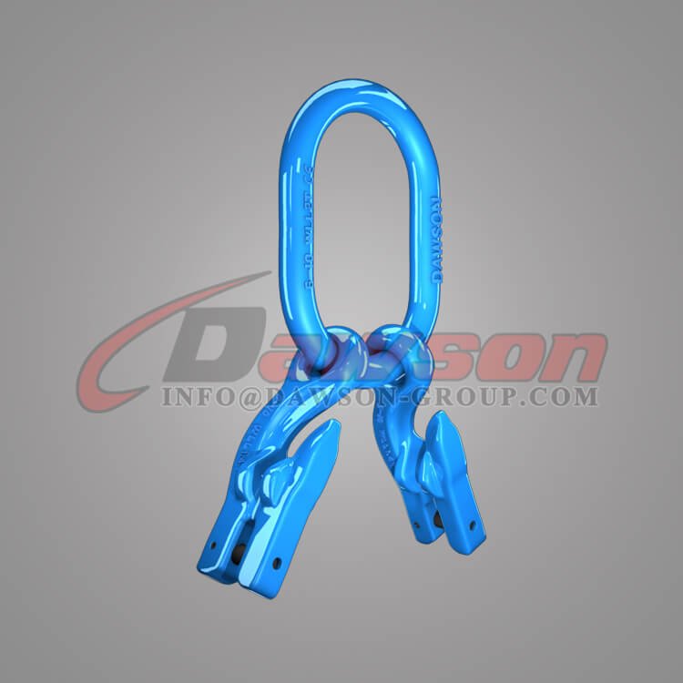 Grade 100 Master Link for Chain Slings + Grade 100 Eye Grab Hook with Clevis Attachment × 2 - Dawson Group Ltd - China Supplier