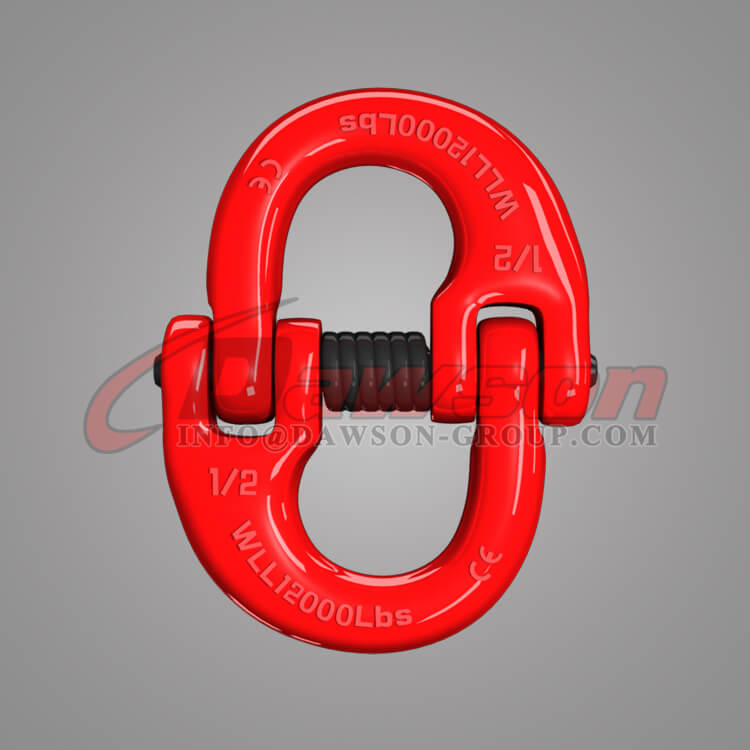 Grade 80 U.S. Type Forged Steel Connecting Link for Chain Slings - Dawson Group Ltd. - China Factory